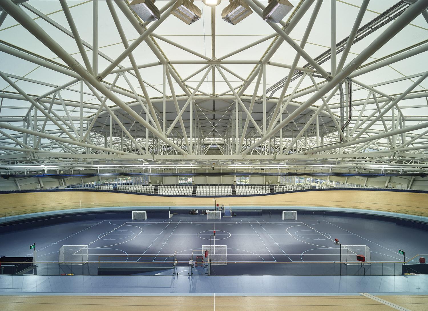 Inside the Anna Meares Velodrome